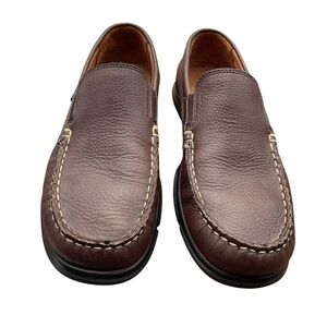 NWT Allen Edmonds Paxton Lace-up‎ Sneaker Brown Leather Slip-On Loafers 9D